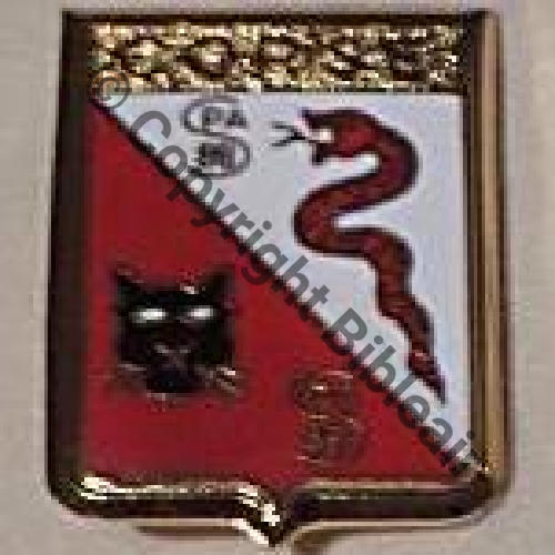 A1066 2008circa EC.3.11 CORSE DJIBOUTI  PARIS INSIGNES Yeux blancs 15EurInv 